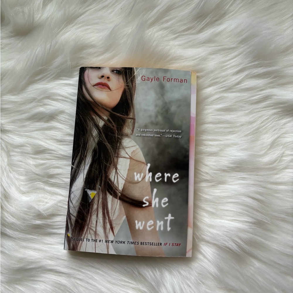 Book: “Where she went” Gale Foreman